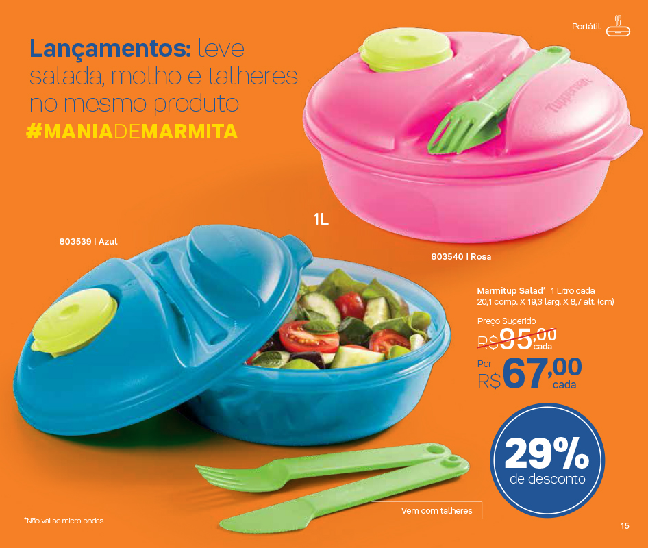 revista tupperware vitrine 11/2018 pag14