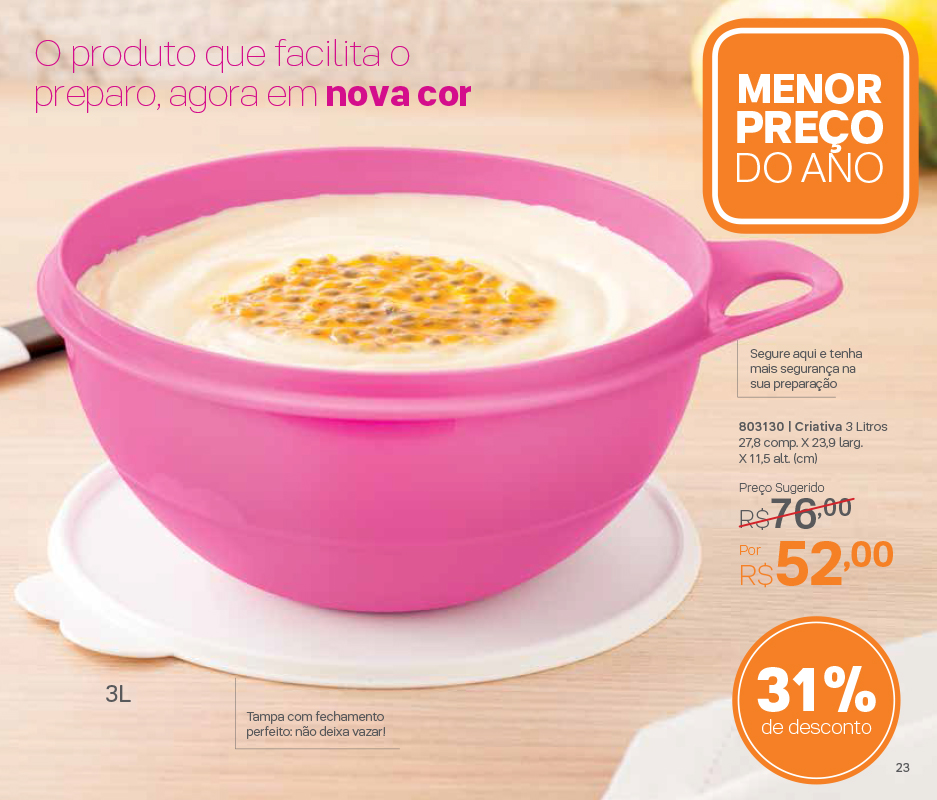 revista tupperware vitrine 11/2018 pag22