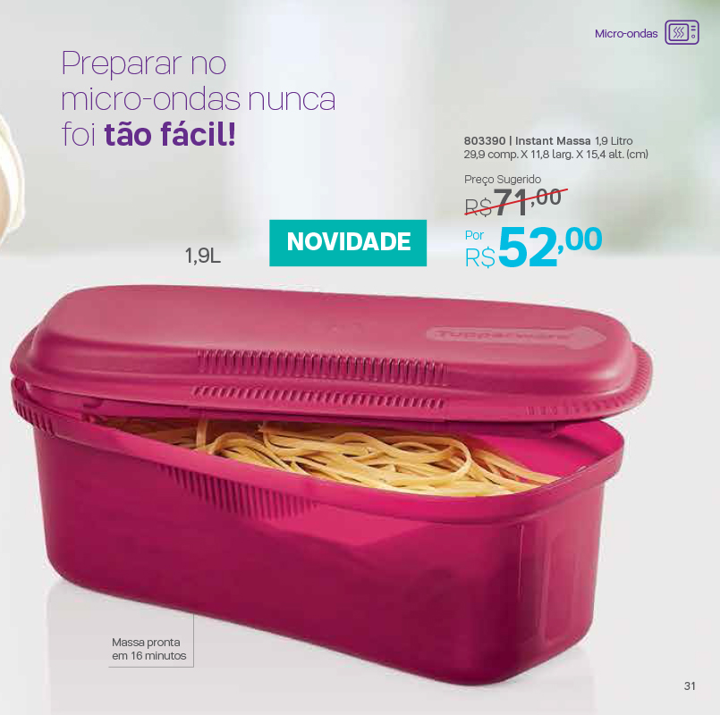 revista tupperware vitrine 11/2018 pag30