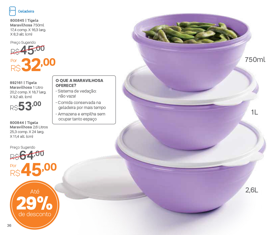 revista tupperware vitrine 11/2018 pag35