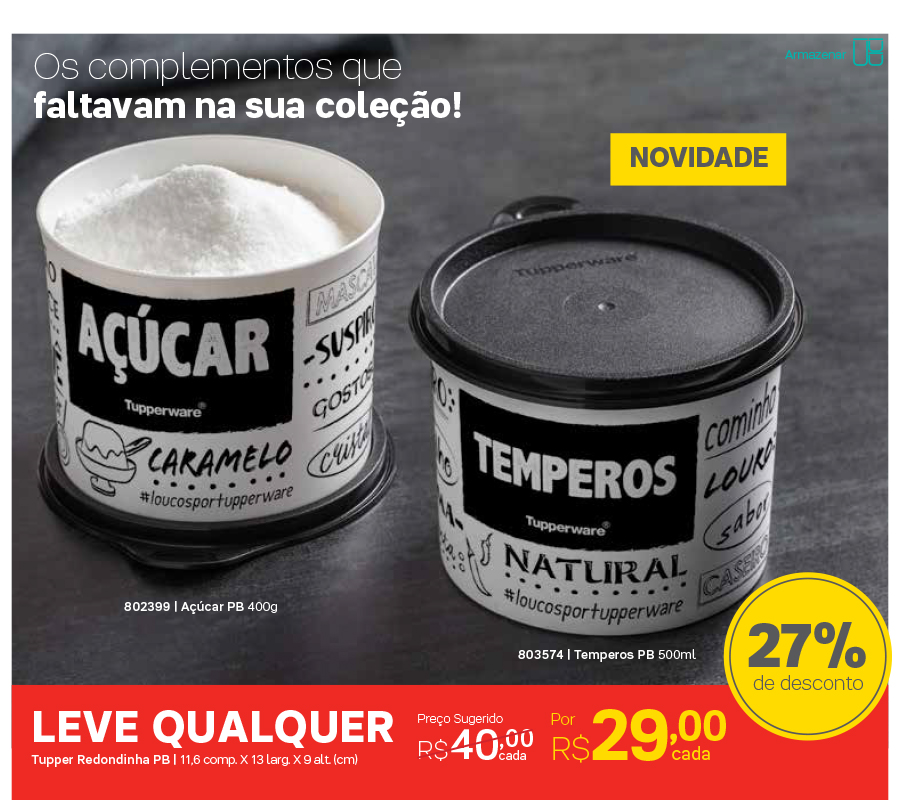 revista tupperware vitrine 11/2018 pag38