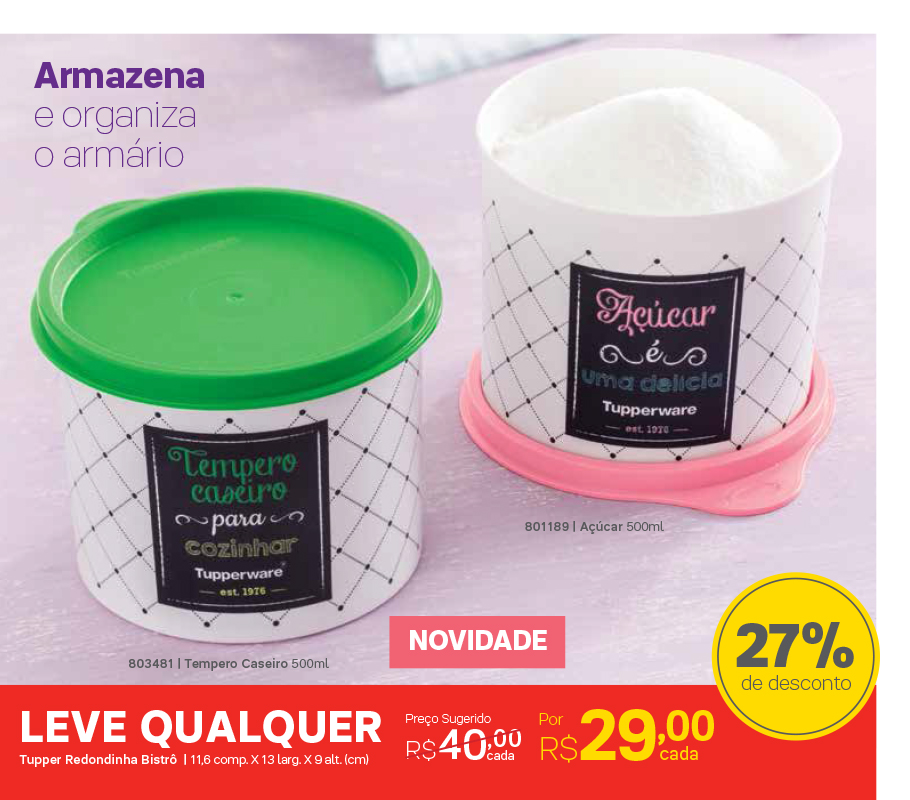 revista tupperware vitrine 11/2018 pag42