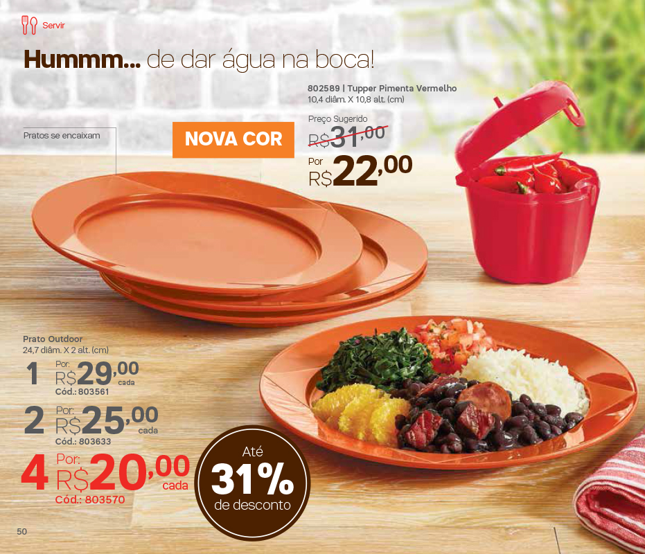 revista tupperware vitrine 11/2018 pag49