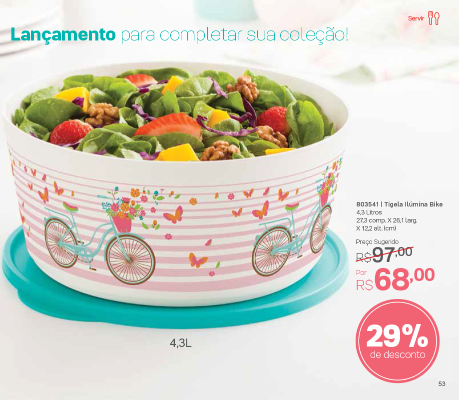 revista tupperware vitrine 11/2018 pag52