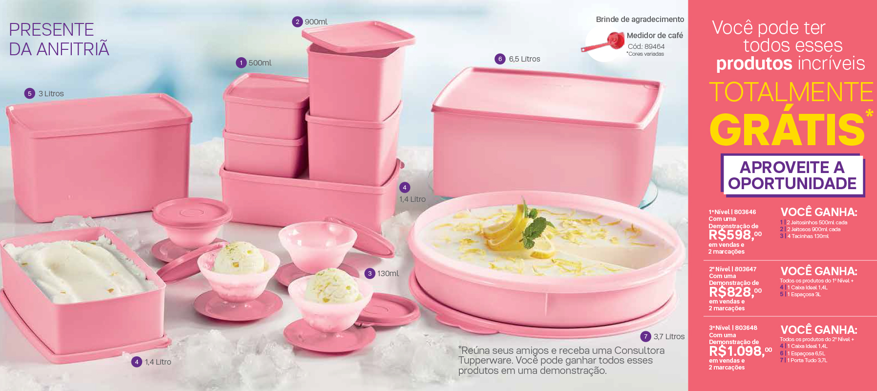 revista tupperware vitrine 11/2018 pag62