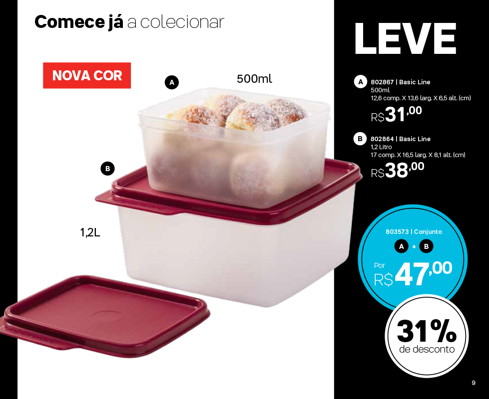 revista tupperware vitrine 11/2018 pag80